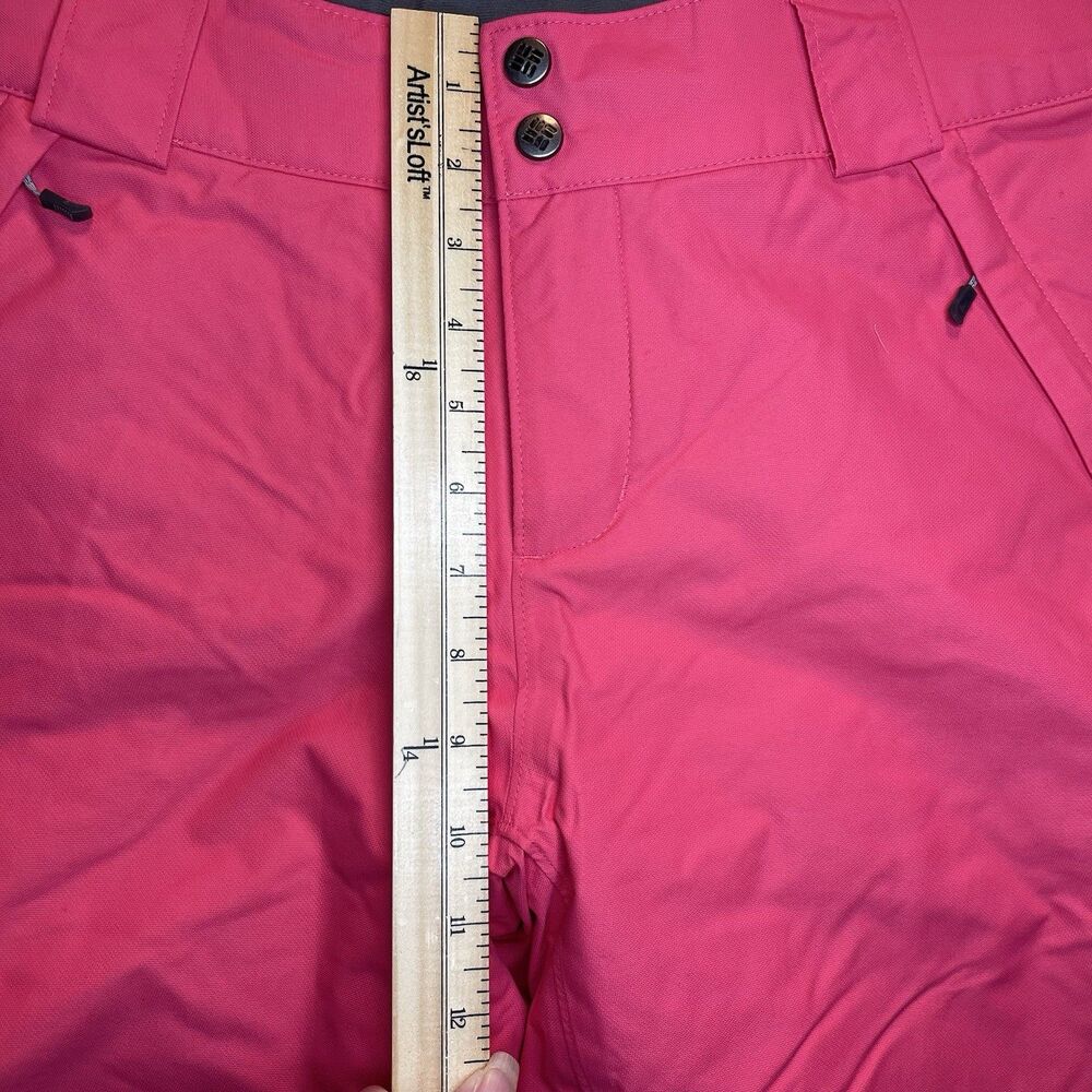 Columbia Omni-Tech Women's Adjustable Waist Snow Ski Pants Pink Medium - Picture 9 of 13